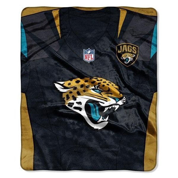 Northwest Jacksonville Jaguars Blanket 50x60 Raschel Jersey Design 8791820733